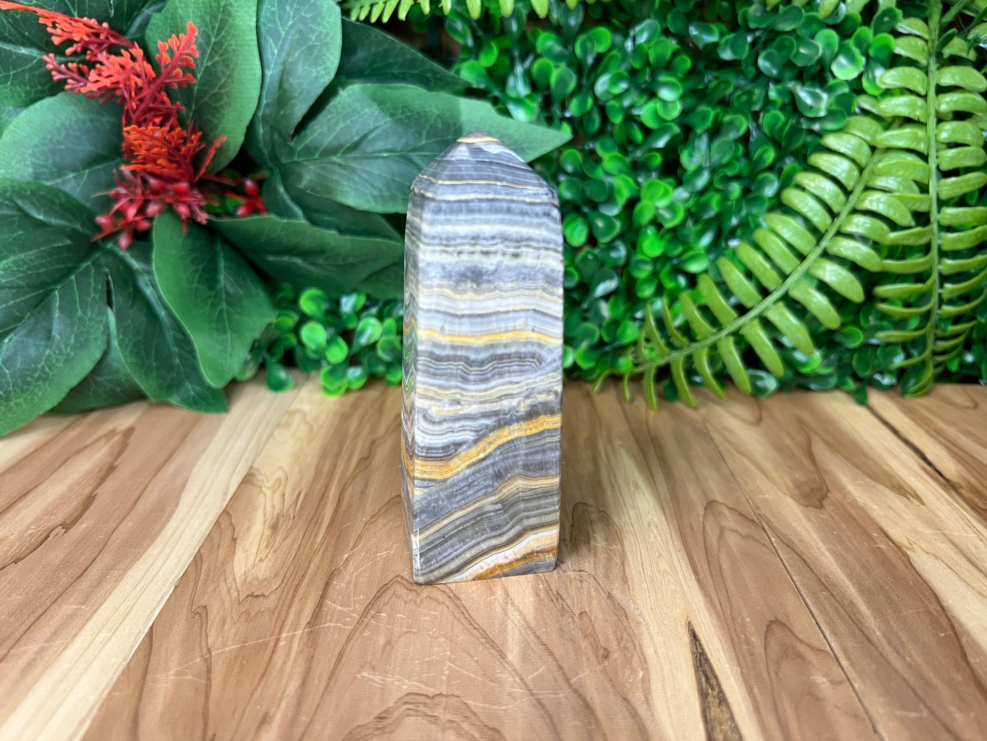 Banded Calcite Tower