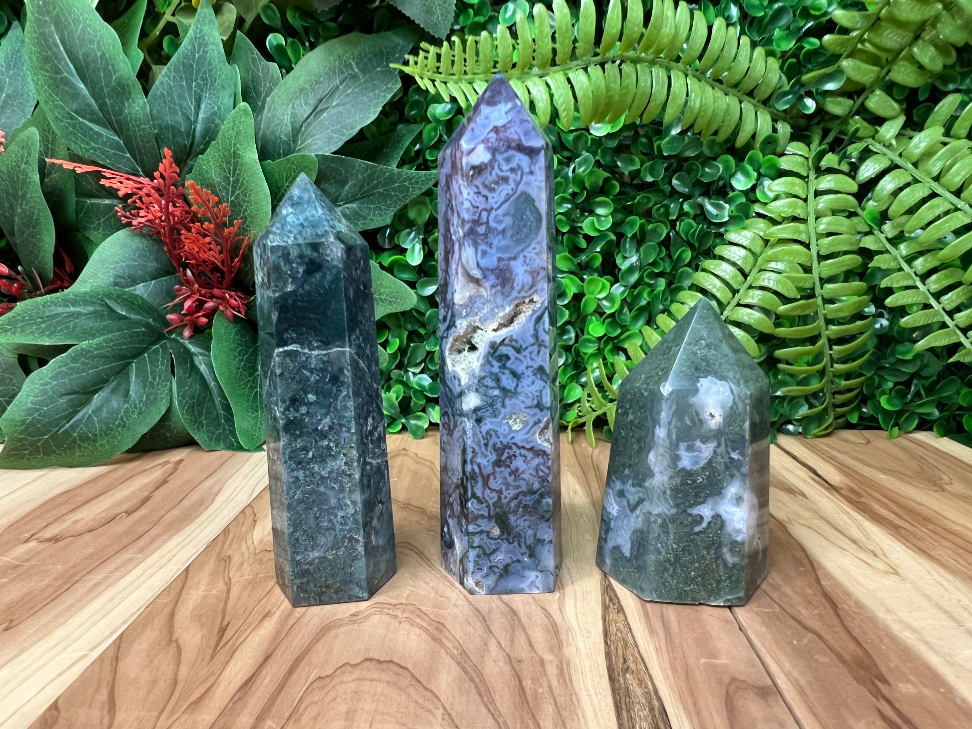 Moss Agate Towers