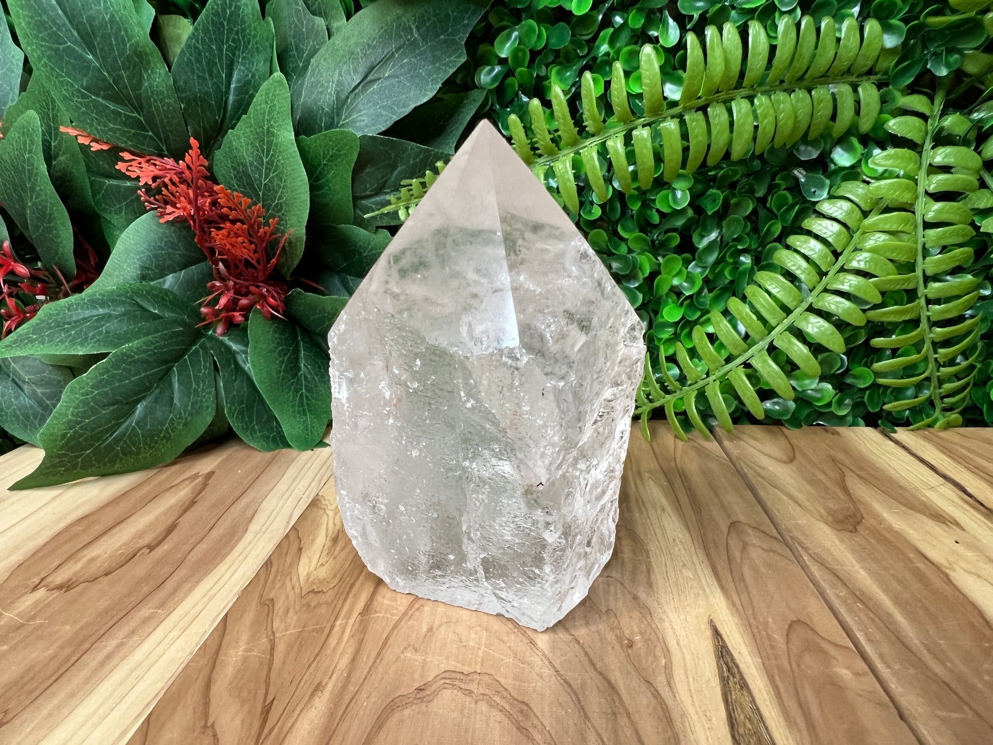Clear Quartz Top Polish Point