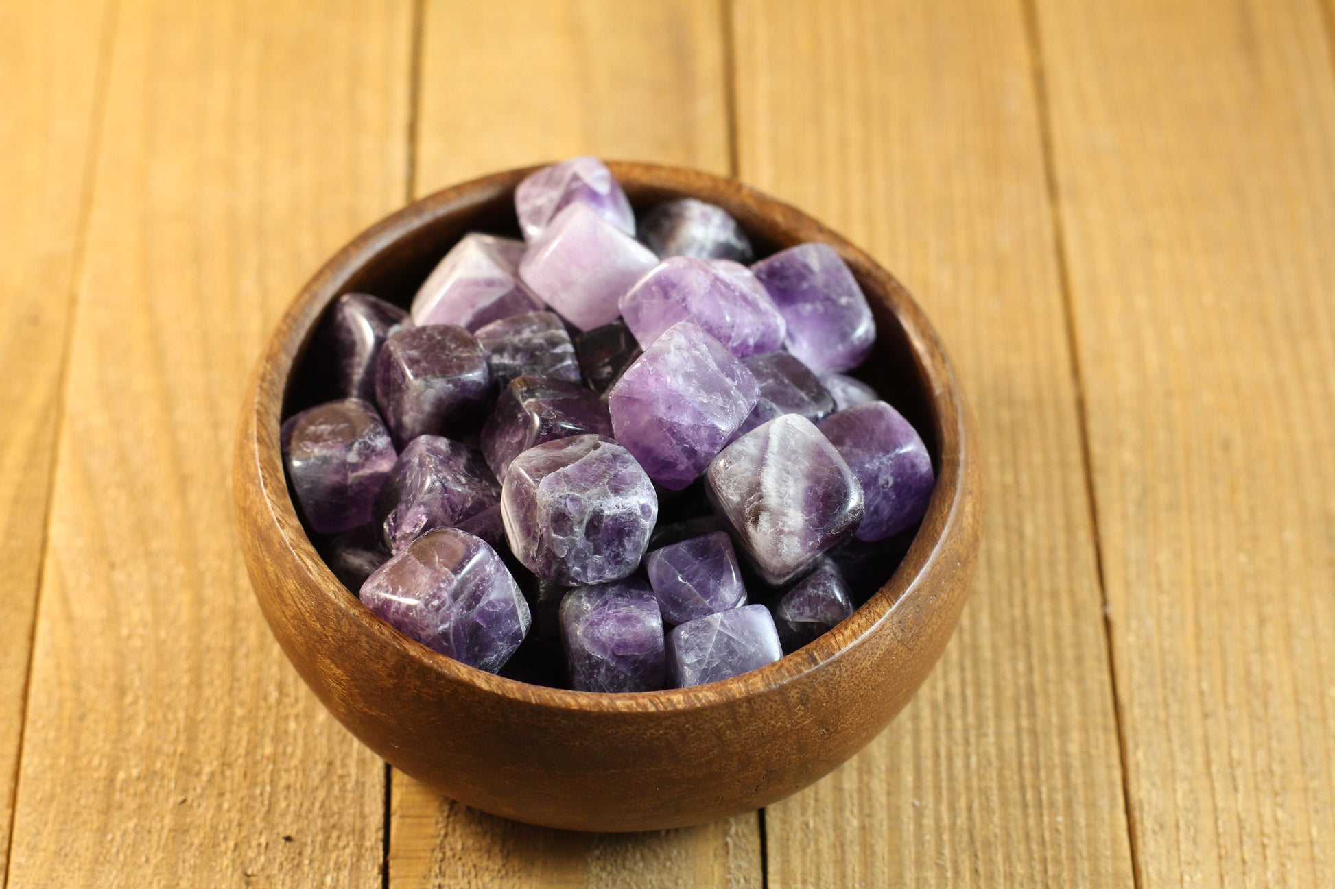 Amethyst Tumbled Cubes