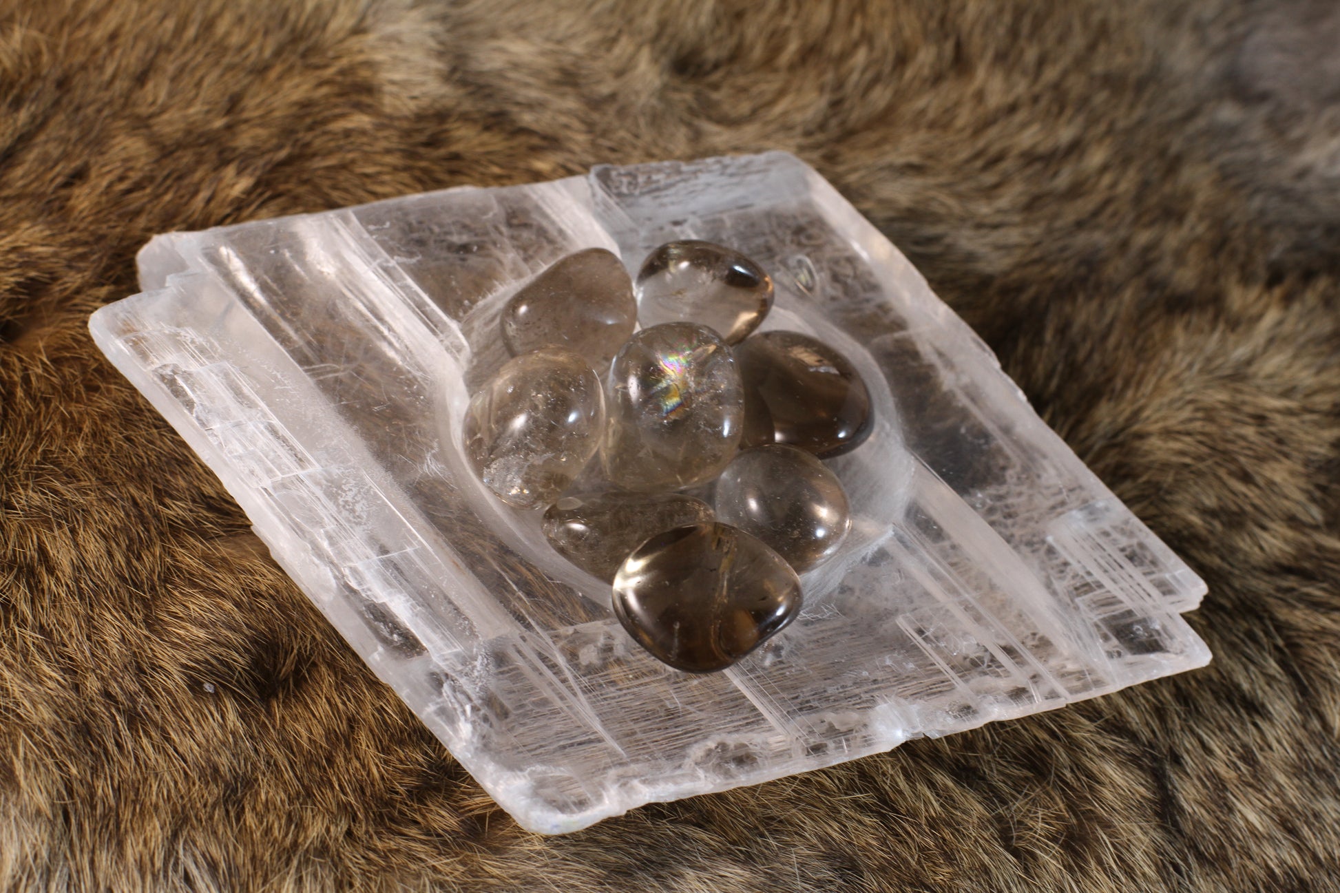 Selenite Bowl - Unique