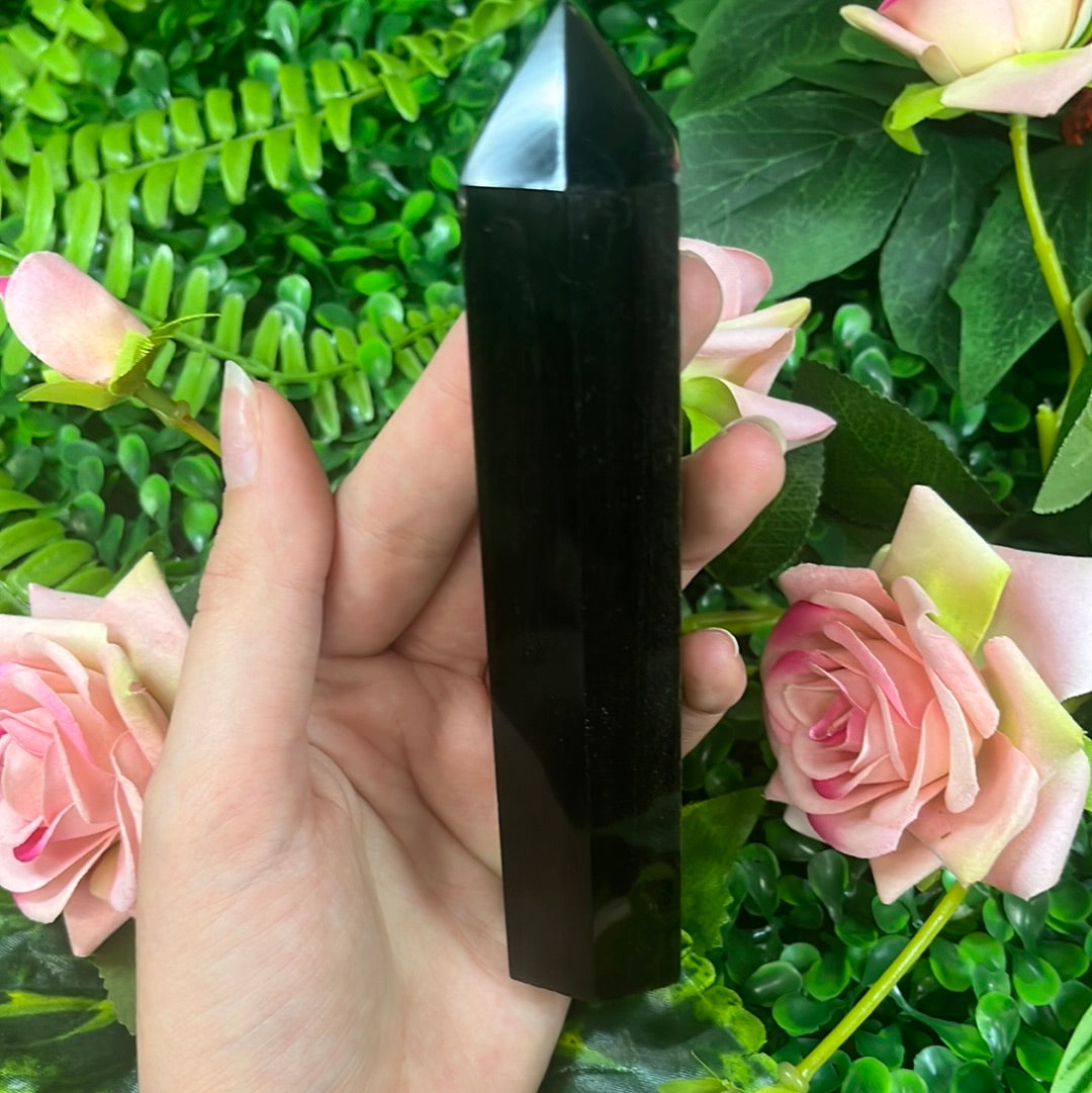 Gold Sheen Obsidian Tower