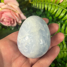 Load image into Gallery viewer, Blue Calcite Egg
