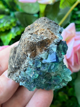 Load image into Gallery viewer, Fluorite (Color Change) w/ Galena
