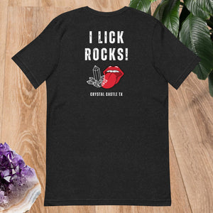 I Lick Rocks T-shirt - 7 Variants