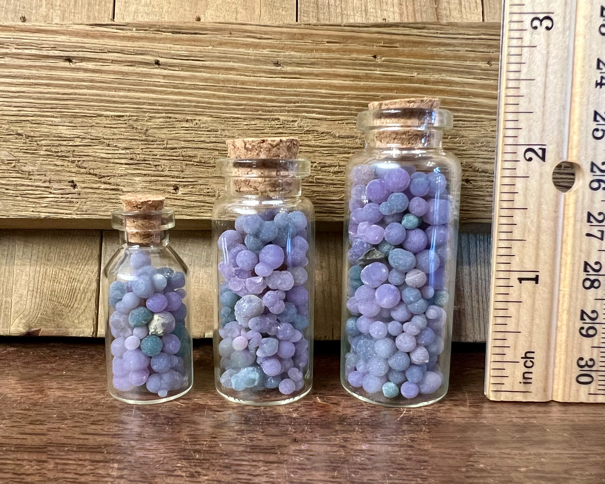 Grape Agate Jars