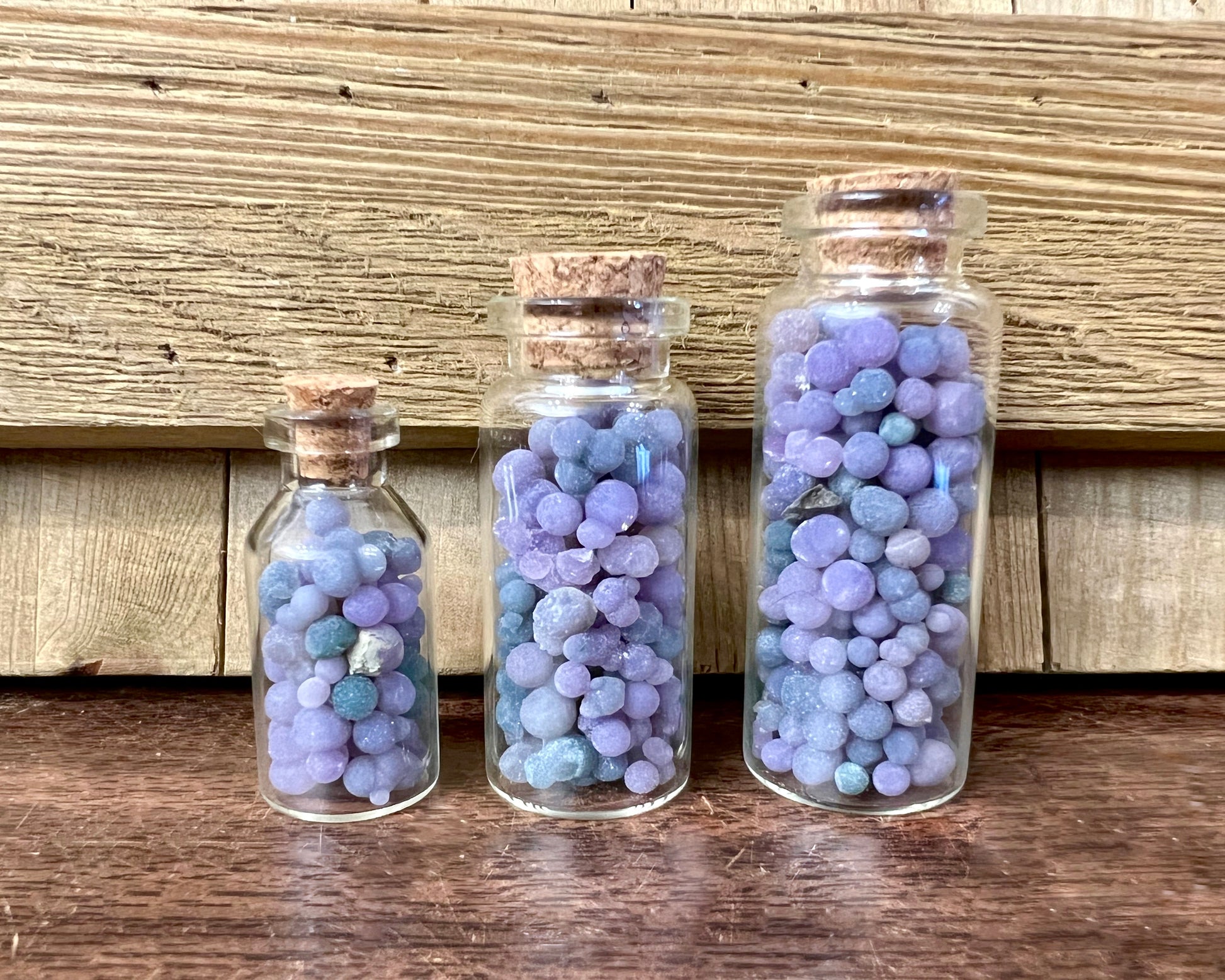 Grape Agate Jars