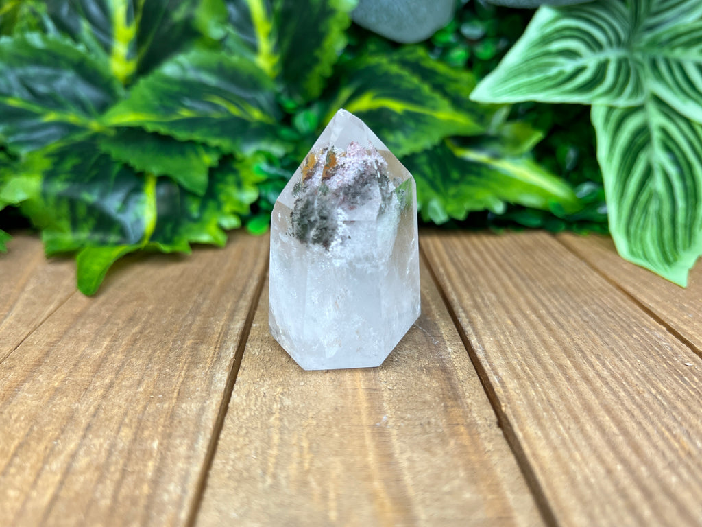 Lodolite 'Garden Quartz' Tower