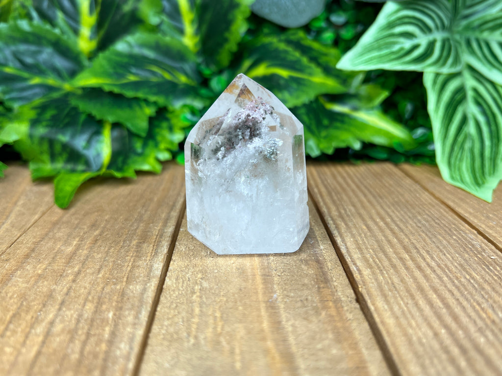 Lodolite 'Garden Quartz' Tower