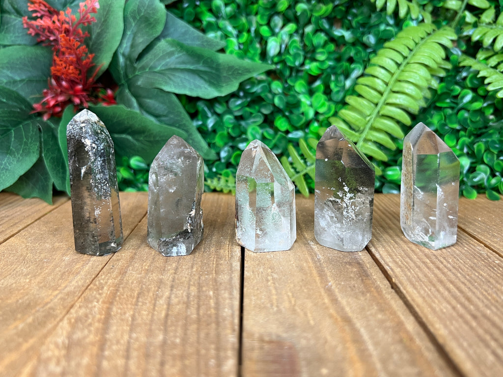 Lodolite 'Garden Quartz' Towers