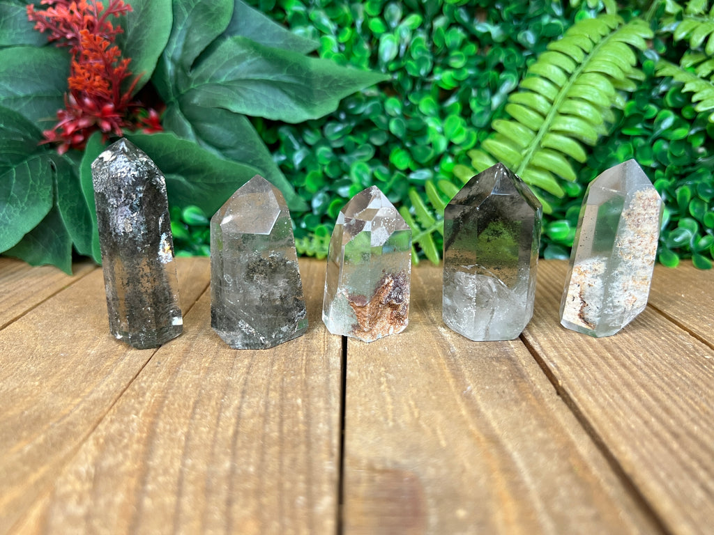Lodolite 'Garden Quartz' Towers