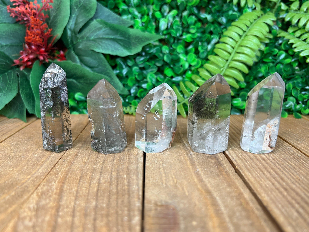 Lodolite 'Garden Quartz' Towers