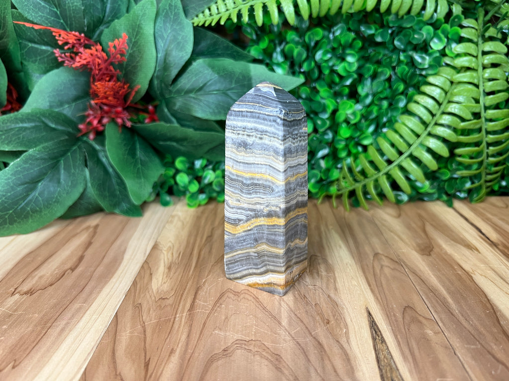Banded Calcite Tower