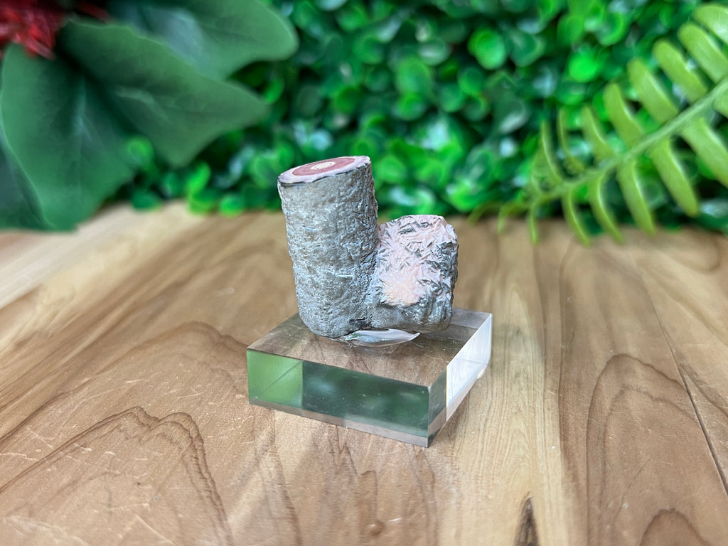 Rhodochrosite Stalactite Twin