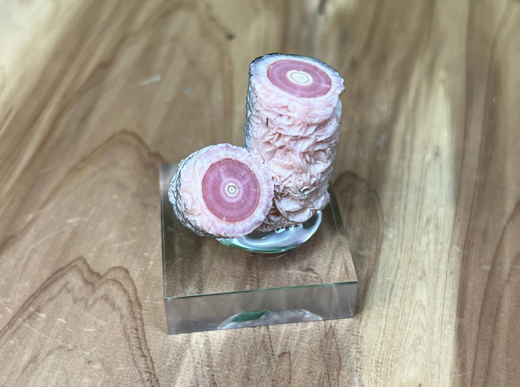 Rhodochrosite Stalactite Twin