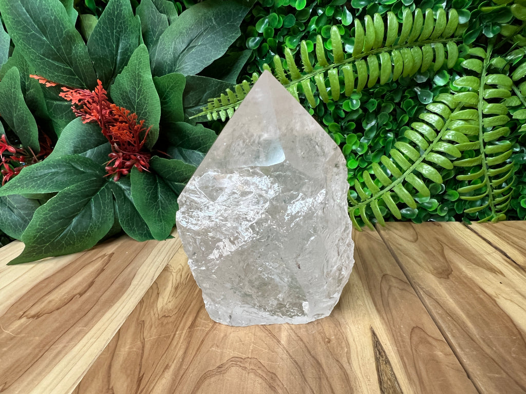 Clear Quartz Top Polish Point