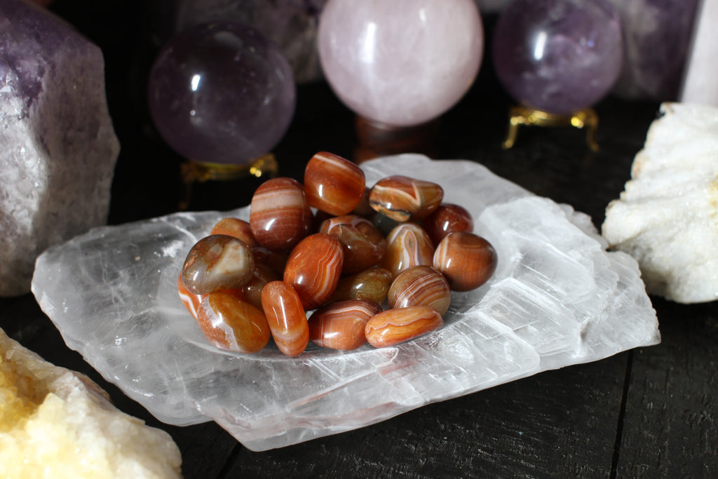 Sardonyx Tumbled Stones