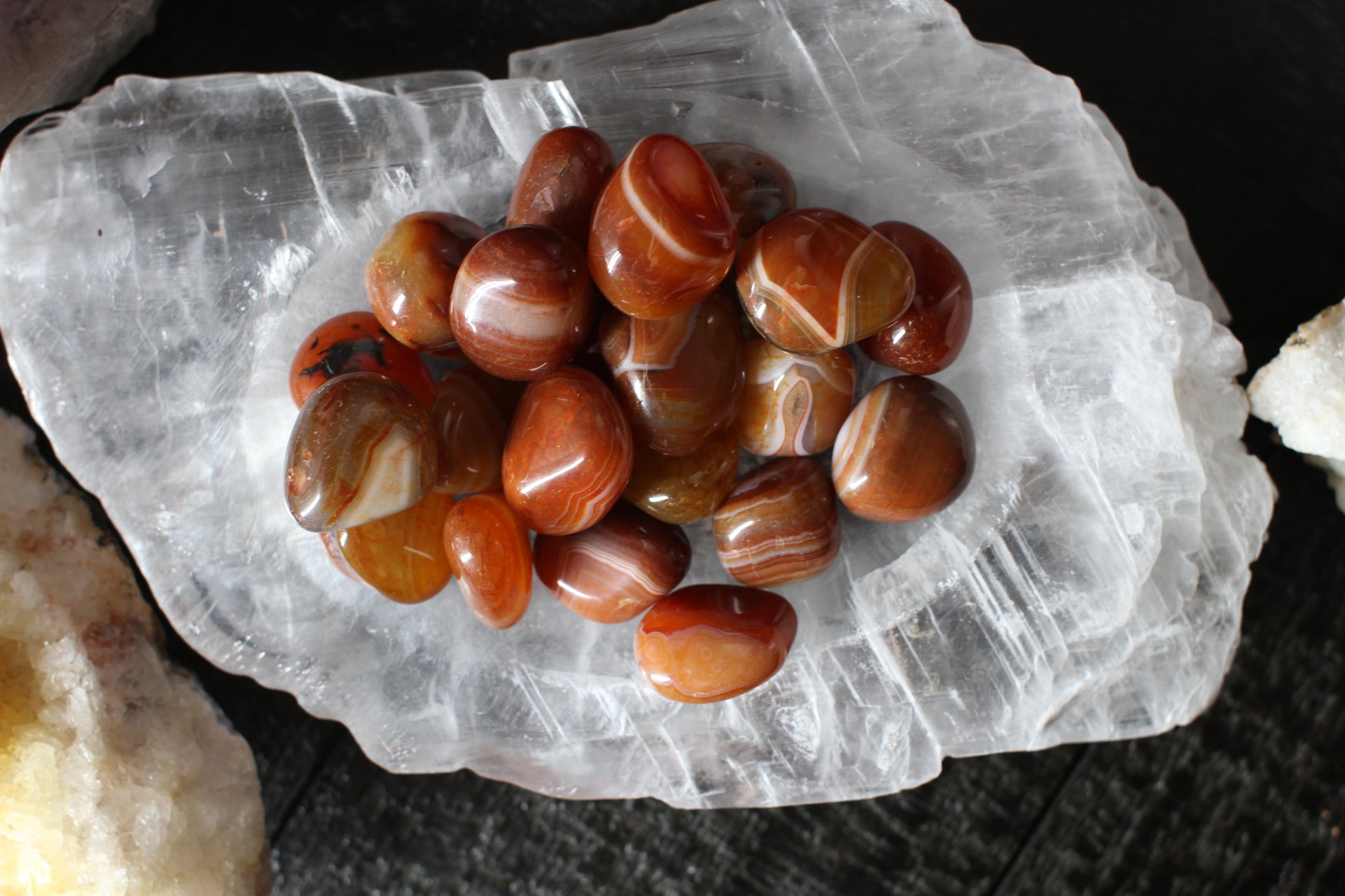 Sardonyx Tumbled Stones