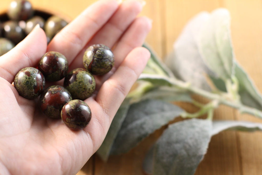 Dragon's Blood Jasper Mini Spheres