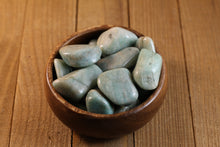 Load image into Gallery viewer, Amazonite Tumbled Stones
