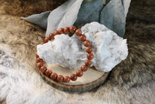 Load image into Gallery viewer, Red Goldstone Bead Bracelet
