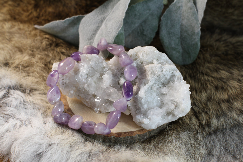 Amethyst Nugget Bracelet