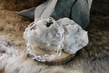 Load image into Gallery viewer, Clear Quartz Nugget Bracelet

