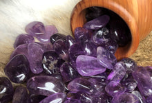 Load image into Gallery viewer, Amethyst Tumbled Stones
