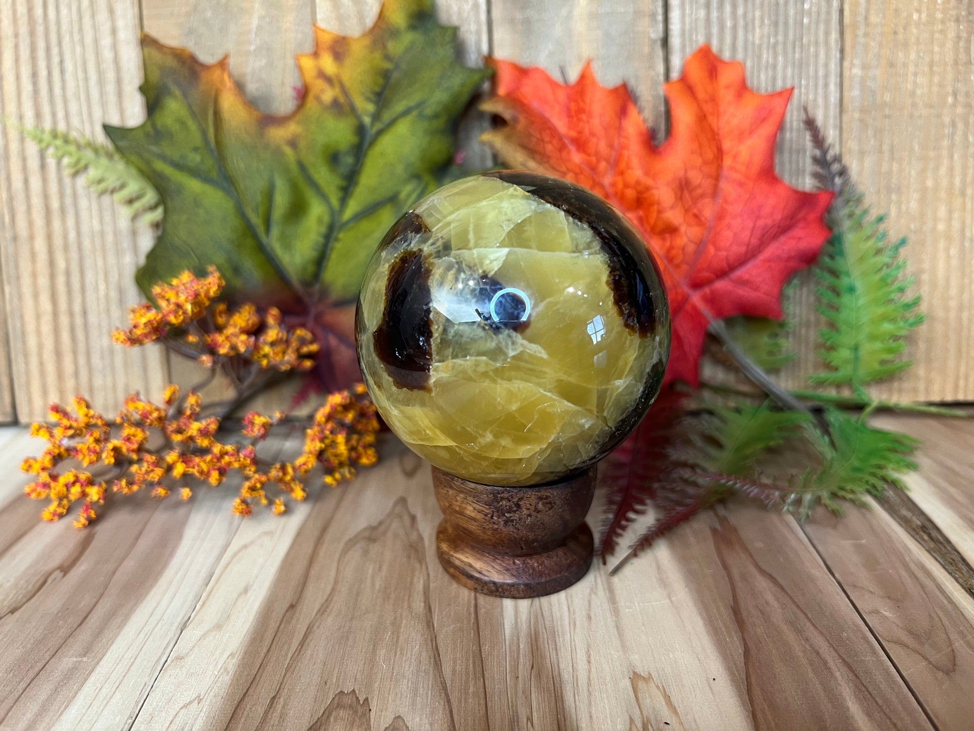 Septarian Sphere