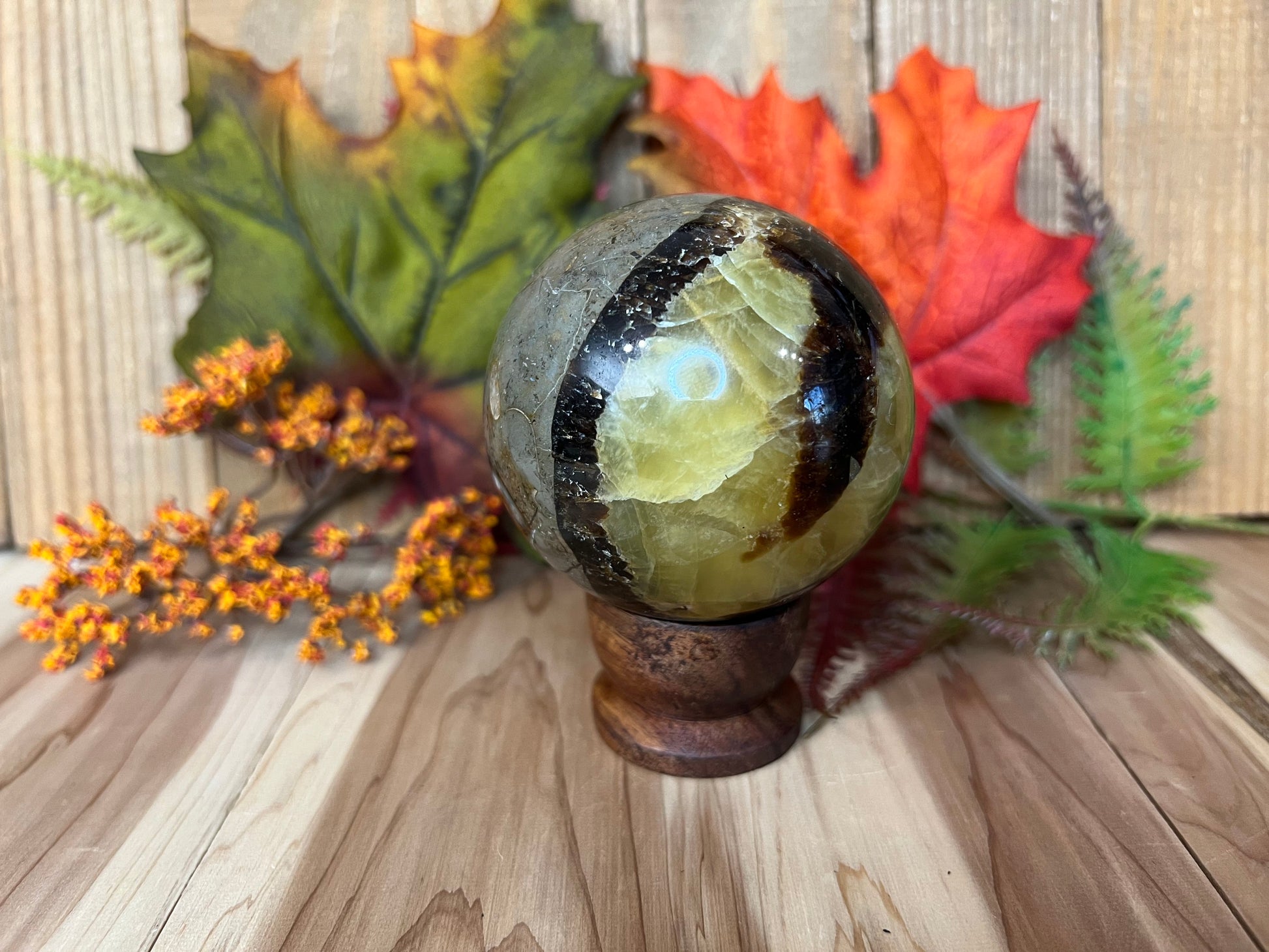 Septarian Sphere