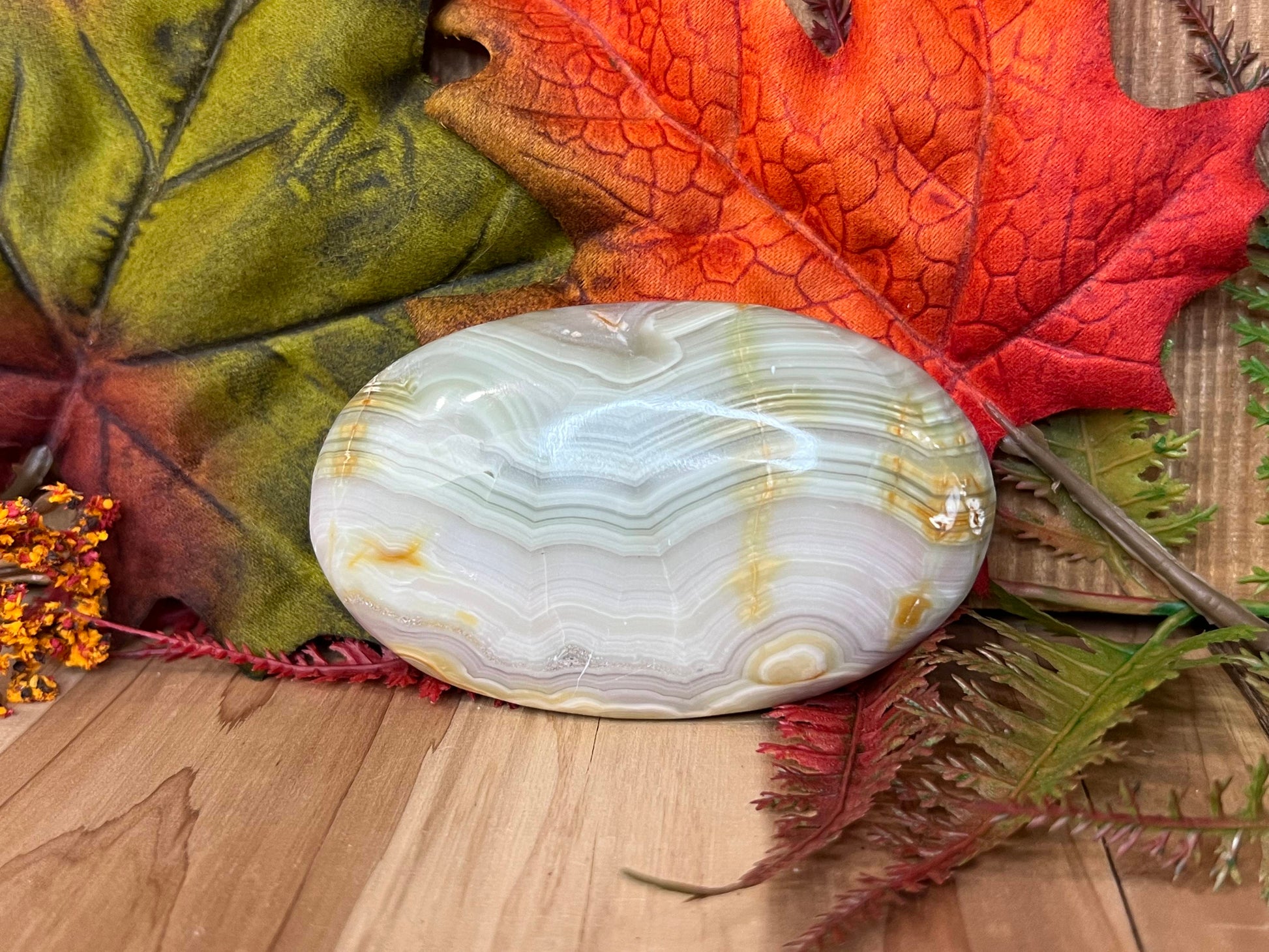 Banded Calcite Palmstone