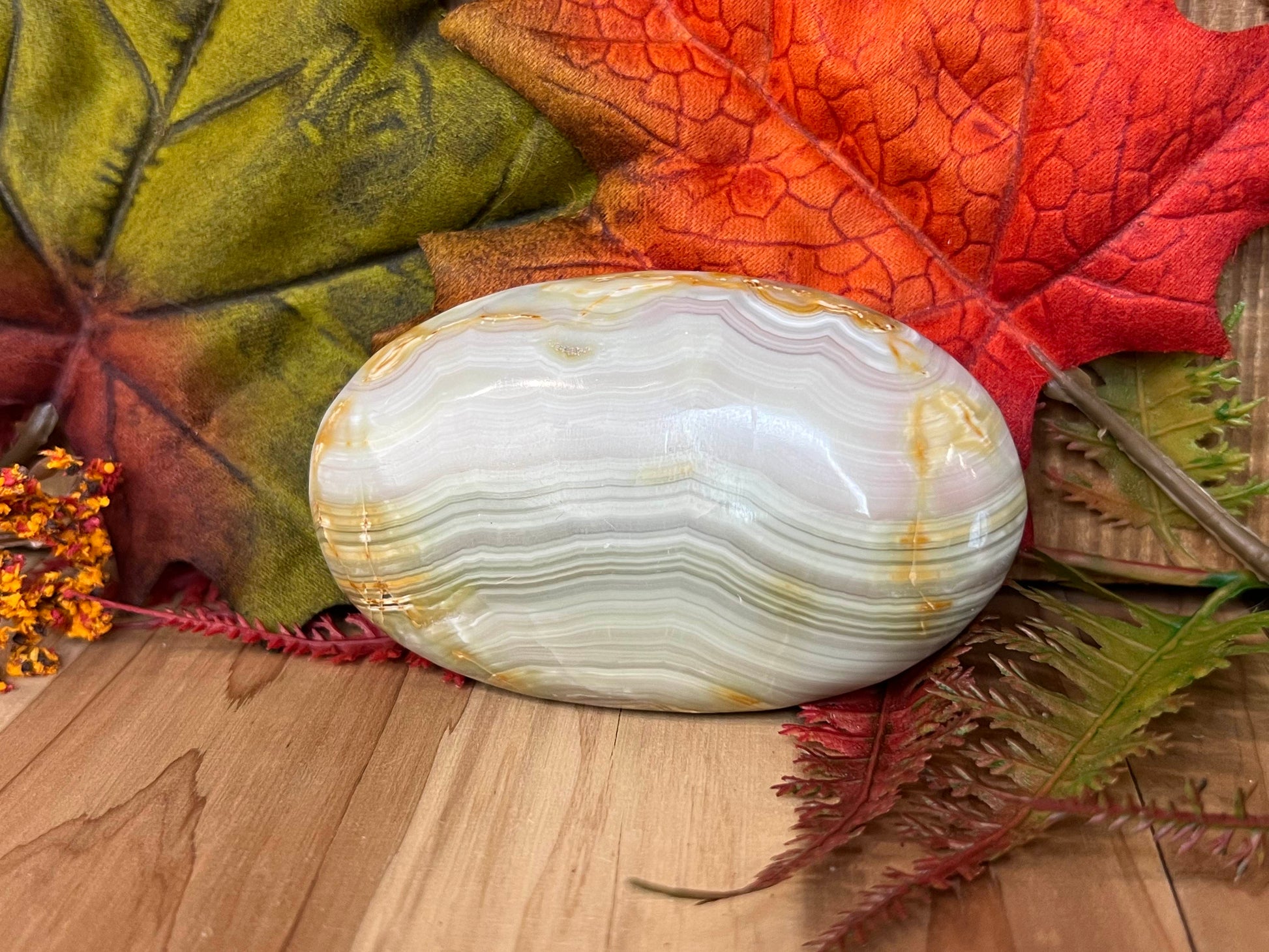 Banded Calcite Palmstone