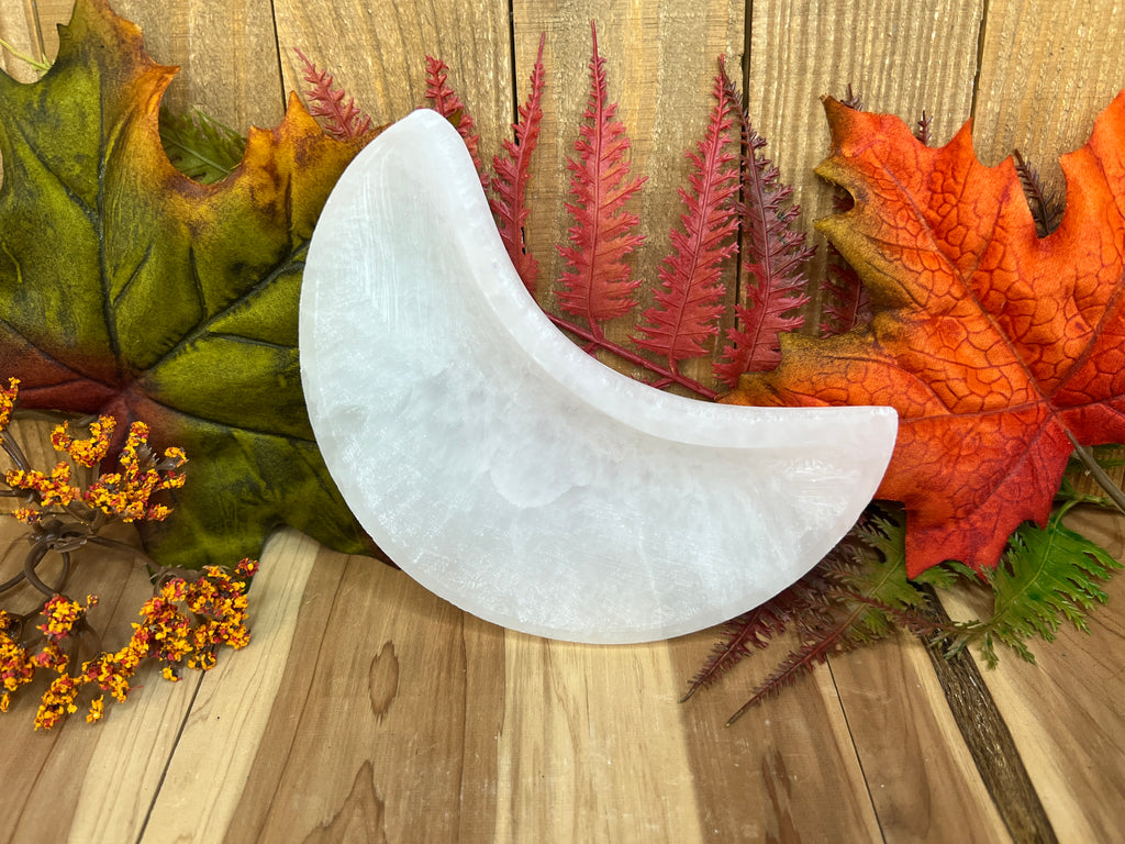 Moon Selenite Bowl