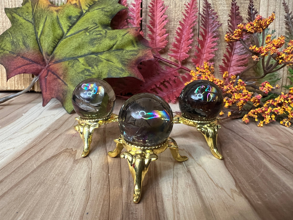 Smoky Quartz Mini Spheres