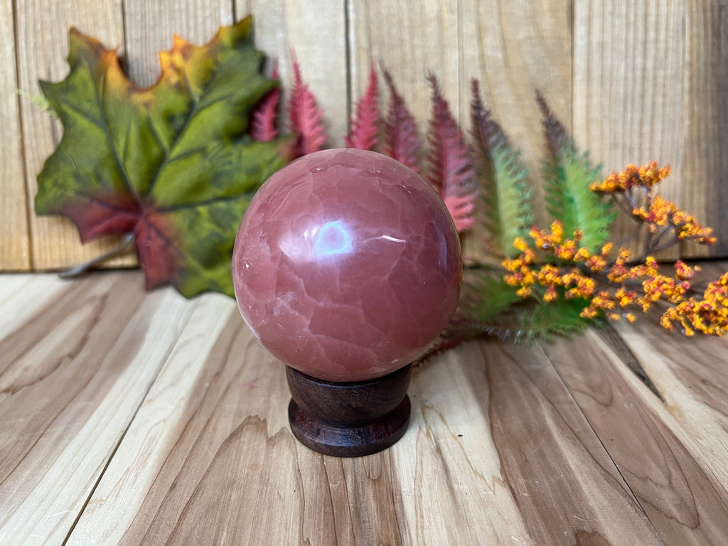 Red Calcite Sphere