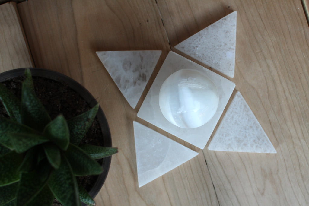 Selenite Sphere - Small