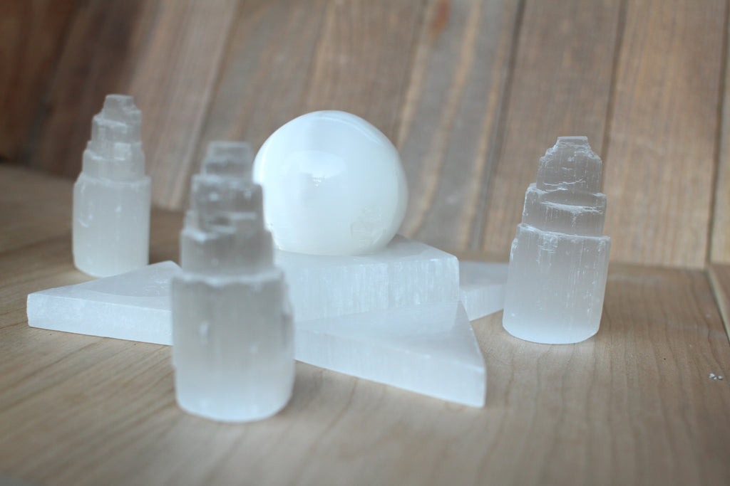 Selenite Sphere - Small