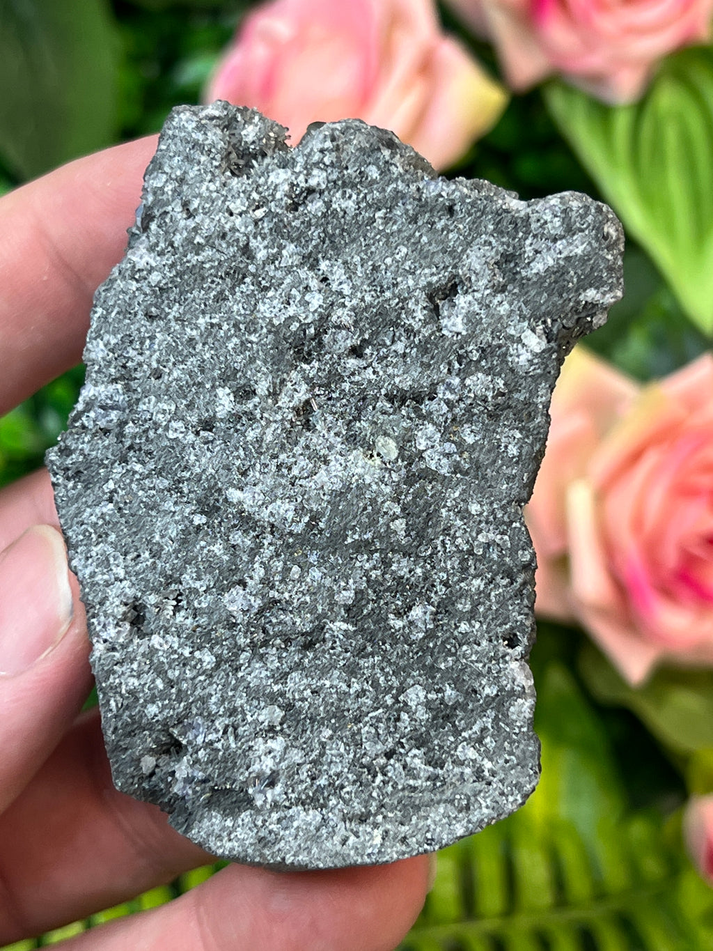 “Tanzanite” Fluorite on Quartz