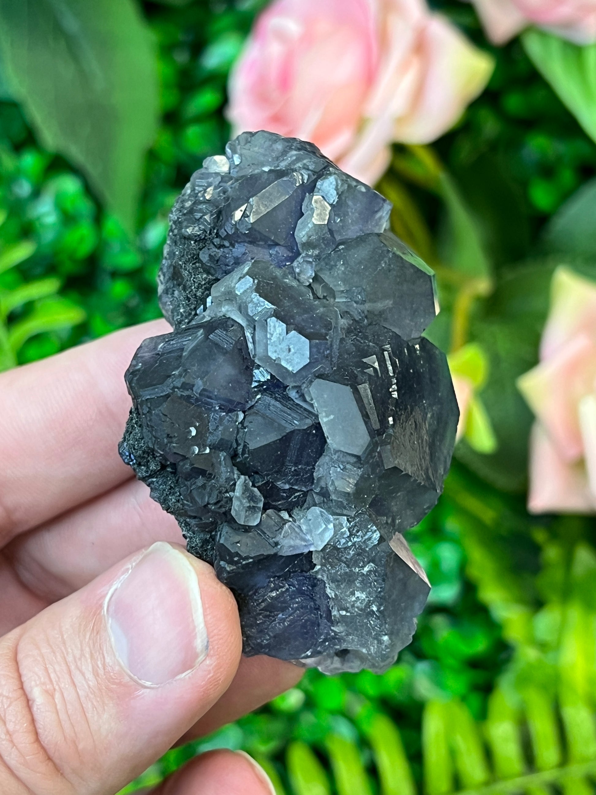 “Tanzanite” Fluorite