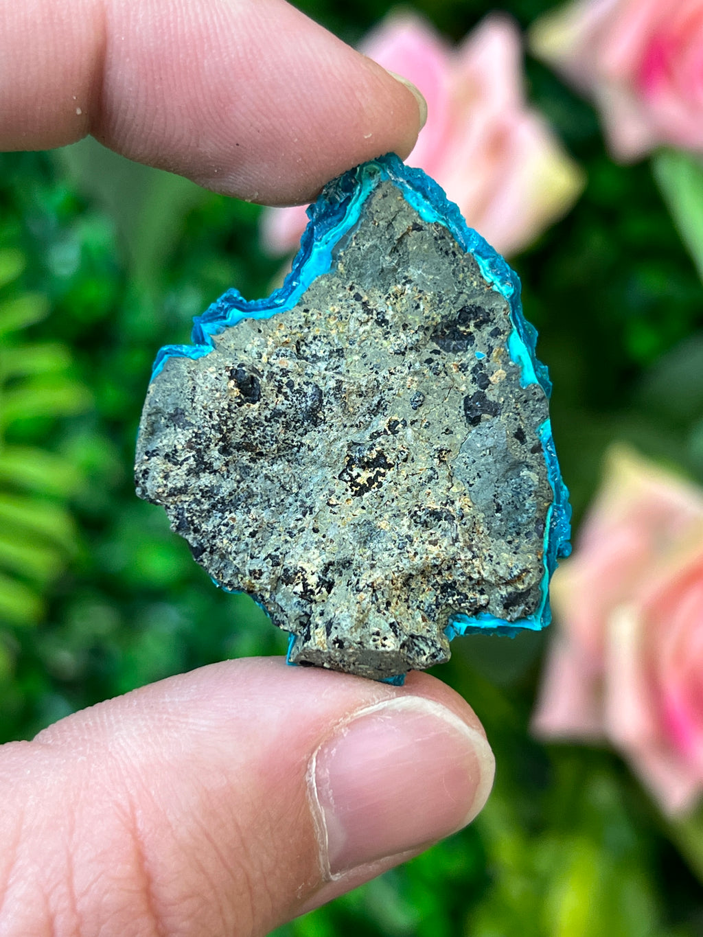 Chrysocolla and Malachite